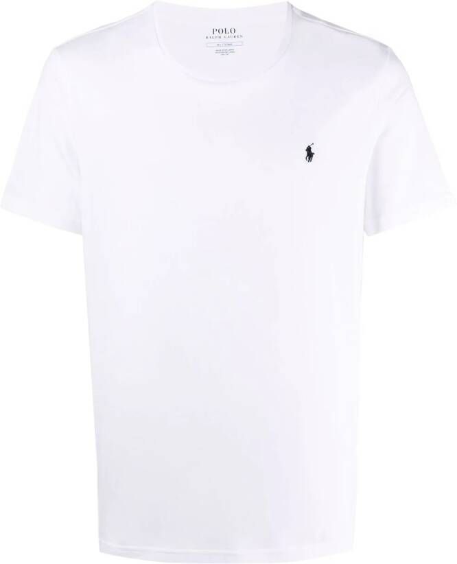 Polo Ralph Lauren T-shirt met borduurwerk Wit