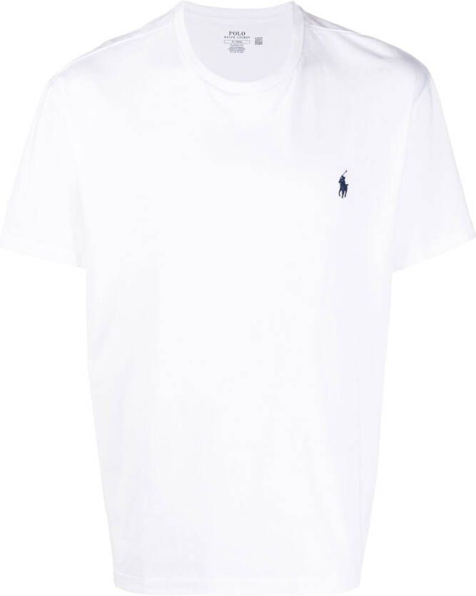 Polo Ralph Lauren T-shirt met borduurwerk Wit