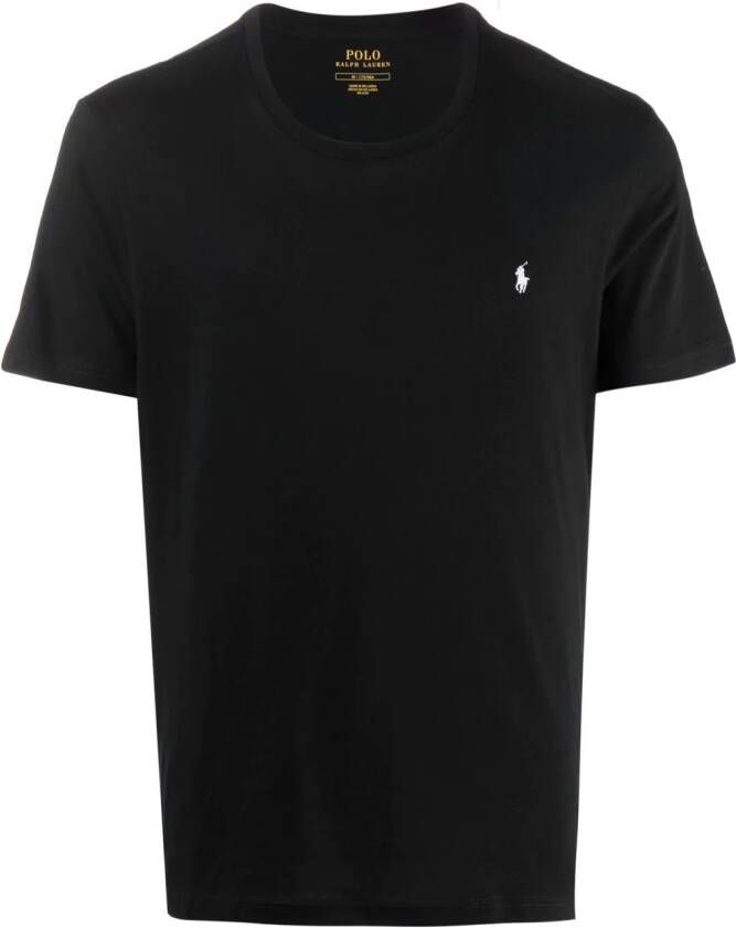 Polo Ralph Lauren T-shirt met borduurwerk Zwart