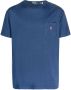 Polo Ralph Lauren T-shirt met borstzak Blauw - Thumbnail 1