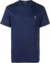 Polo Ralph Lauren T shirt met geborduurd logo heren katoen XXL Blauw - Thumbnail 1