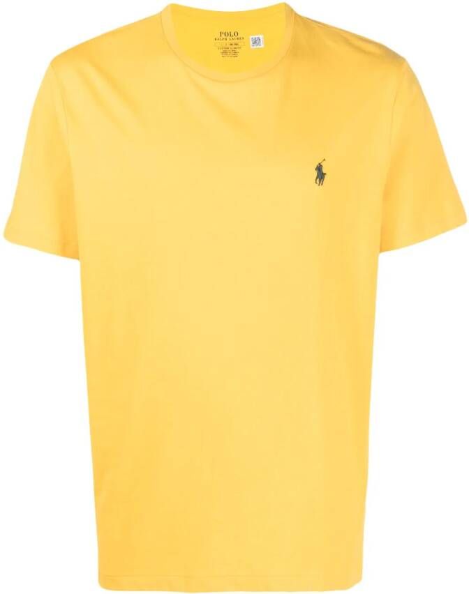 Polo Ralph Lauren T-shirt met geborduurd logo Geel