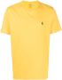 Polo Ralph Lauren T-shirt met geborduurd logo Geel - Thumbnail 1