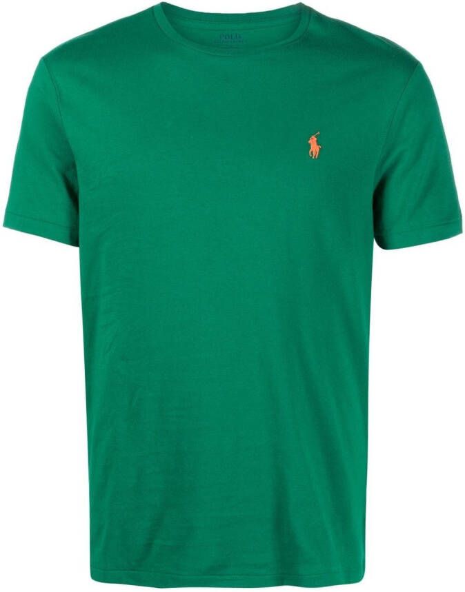 Polo Ralph Lauren T-shirt met geborduurd logo Groen
