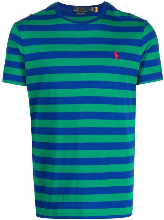 Polo Ralph Lauren T-shirt met geborduurd logo Groen