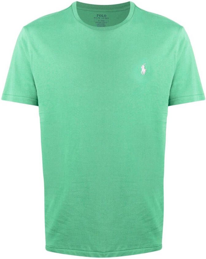 Polo Ralph Lauren T-shirt met geborduurd logo Groen