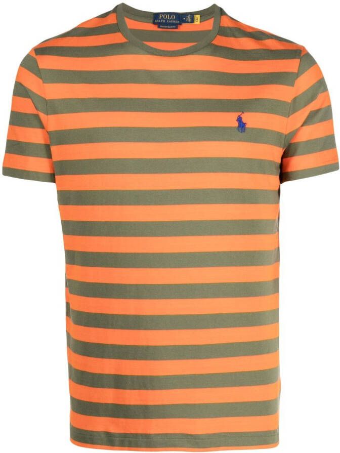 Polo Ralph Lauren T-shirt met geborduurd logo Oranje