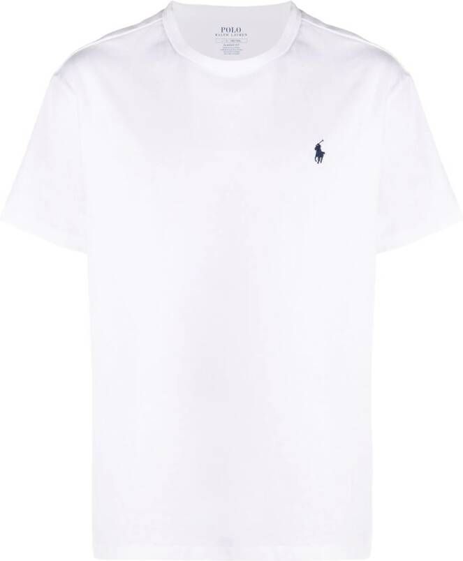 Polo Ralph Lauren T-shirt met geborduurd logo Wit