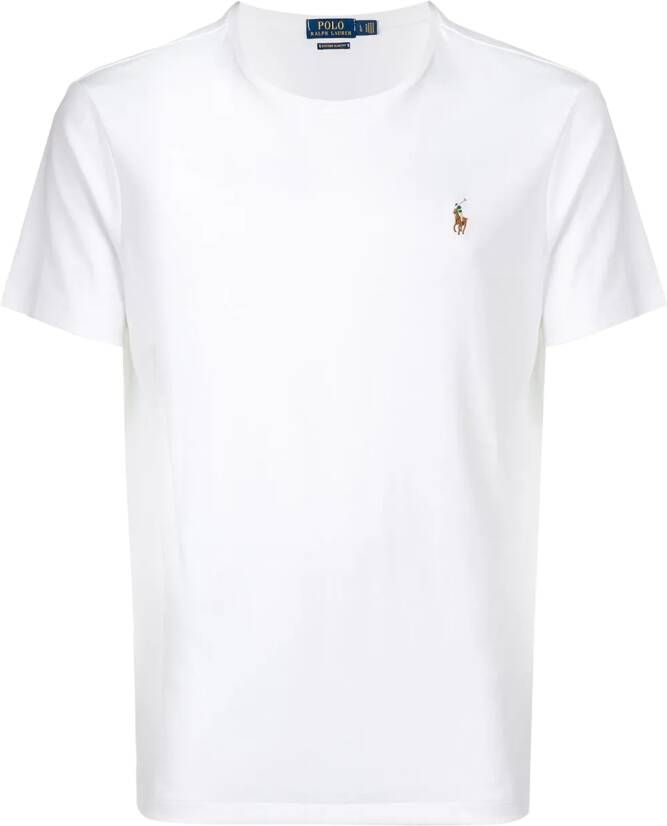 Polo Ralph Lauren T-shirt met geborduurd logo Wit