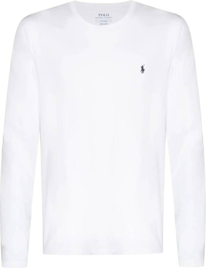 Polo Ralph Lauren T-shirt met geborduurd logo Wit