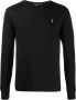 Polo Ralph Lauren T-shirt met geborduurd logo Zwart - Thumbnail 1
