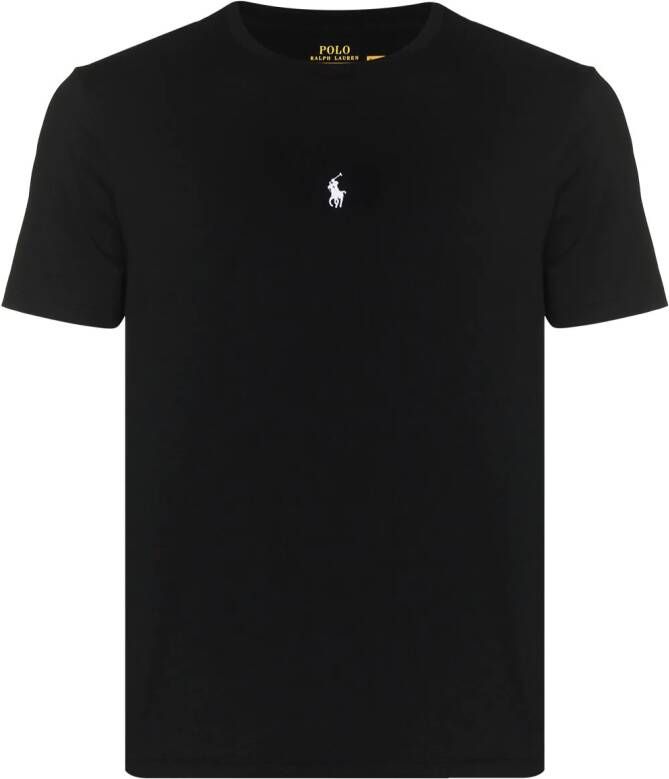 Polo Ralph Lauren T-shirt met geborduurd logo Zwart