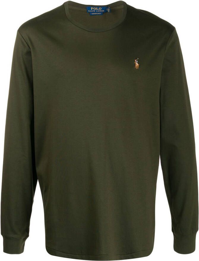 Polo Ralph Lauren T-shirt met logo Groen