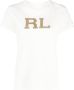 Polo Ralph Lauren T-shirt met logopatch Wit - Thumbnail 1