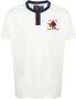 Polo Ralph Lauren T-shirt met logopatch Wit - Thumbnail 1