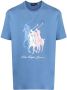 Polo Ralph Lauren T-shirt met logoprint Blauw - Thumbnail 1