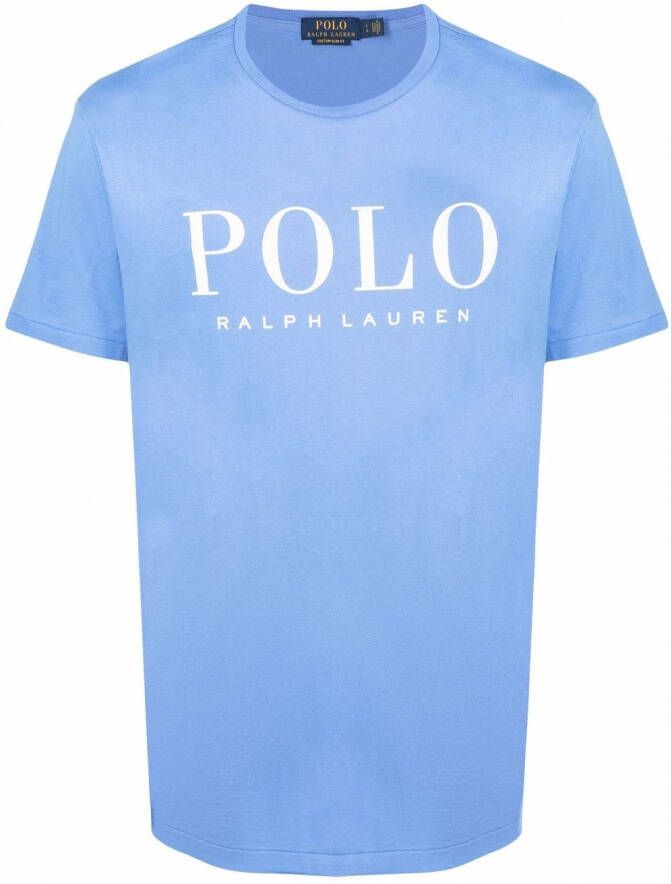 Polo Ralph Lauren T-shirt met logoprint Blauw