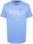 Polo Ralph Lauren T-shirt met logoprint Blauw - Thumbnail 1