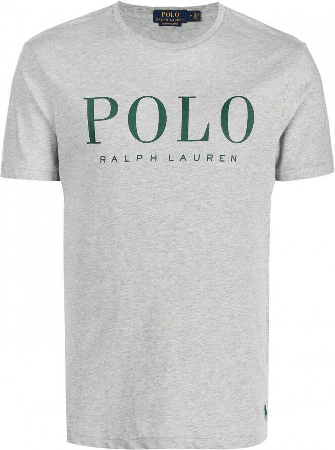 Polo Ralph Lauren T-shirt met logoprint Grijs