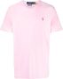Polo Ralph Lauren T-shirt met logoprint Roze - Thumbnail 1