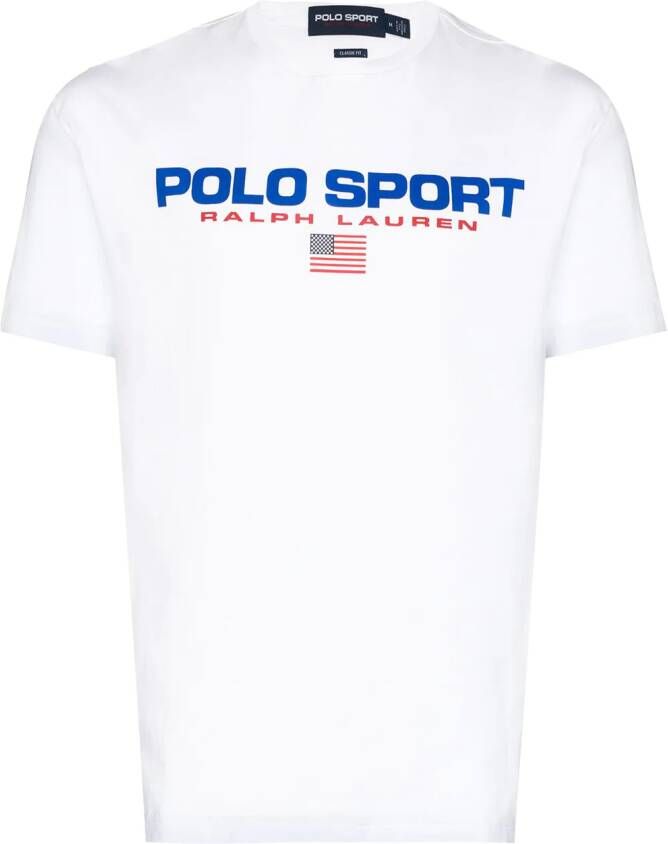 Polo Ralph Lauren T-shirt met logoprint Wit
