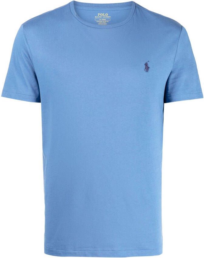 Polo Ralph Lauren T-shirt met ronde hals Blauw