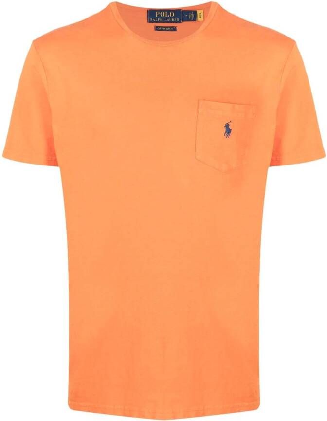 Polo Ralph Lauren T-shirt met zak Oranje