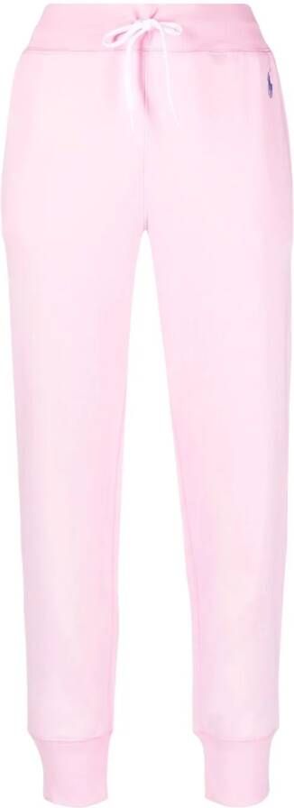 Polo Ralph Lauren Trainingsbroek met borduurwerk Roze