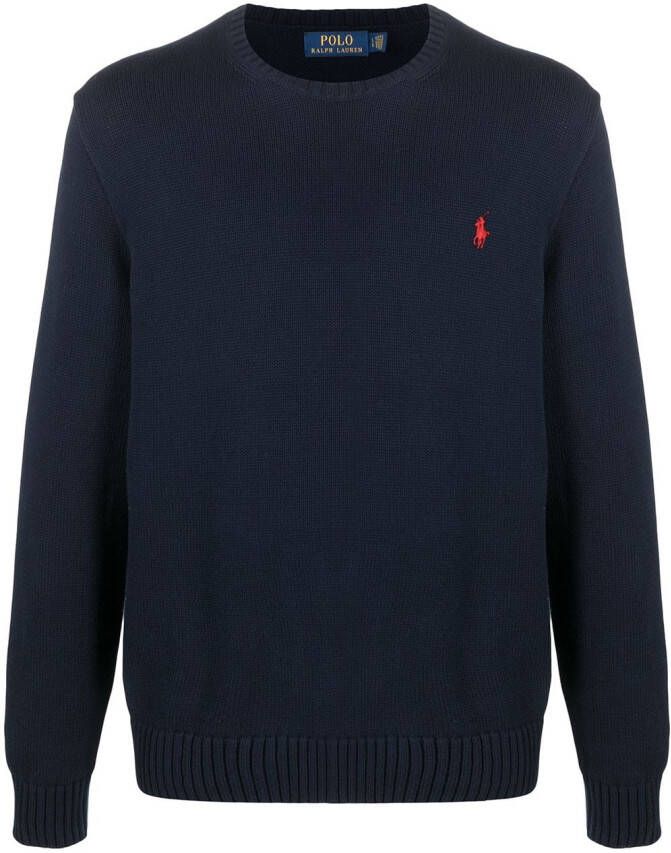 Polo Ralph Lauren Trui met geborduurd logo Blauw