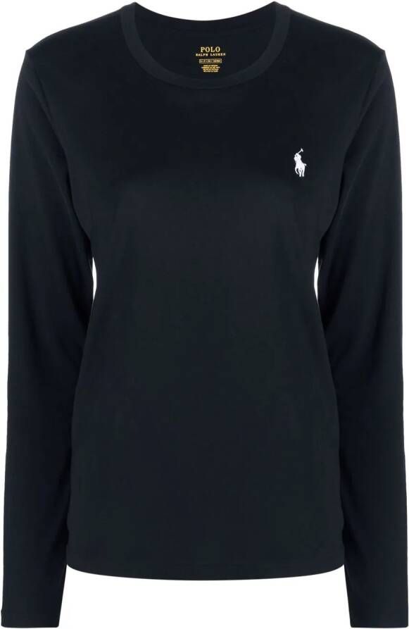 Polo Ralph Lauren Trui met geborduurd logo Zwart
