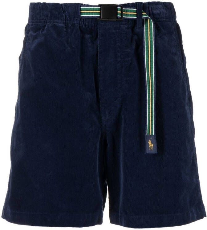 Polo Ralph Lauren Fluwelen shorts Blauw