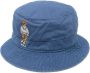 Polo Ralph Lauren Vissershoed met print Blauw - Thumbnail 1