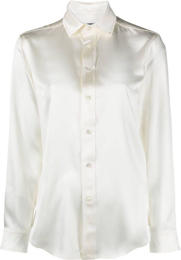 Polo Ralph Lauren Zijden blouse Wit