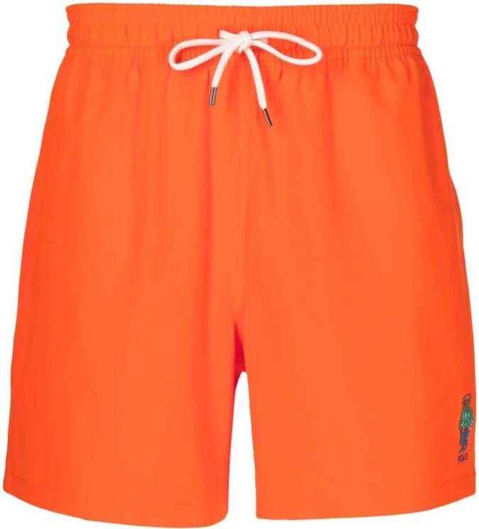Polo Ralph Lauren Zwembroek met print Oranje