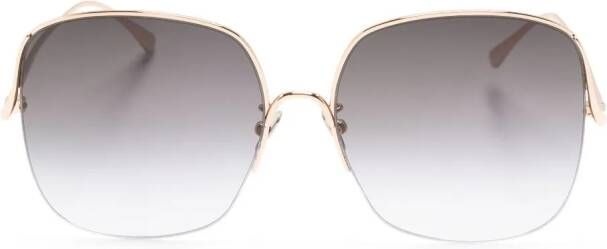 Pomellato Eyewear Zonnebril met kleurverloop Goud