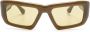 Port Tanger Andalucia zonnebril met cat-eye montuur Bruin - Thumbnail 1