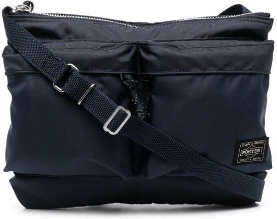 Porter-Yoshida & Co. Force nylon schoudertas Blauw
