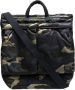 Porter-Yoshida & Co. Helmet shopper met camouflageprint Groen - Thumbnail 1