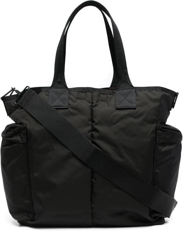 Porter-Yoshida & Co. Shopper met zijzakken Zwart