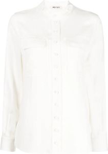 Ports 1961 Denim blouse Wit