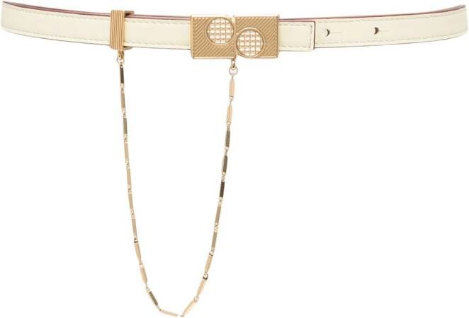 Ports 1961 Riem met schakelketting Geel