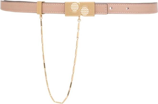 Ports 1961 Riem met schakelketting Roze