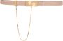 Ports 1961 Riem met schakelketting Roze - Thumbnail 1