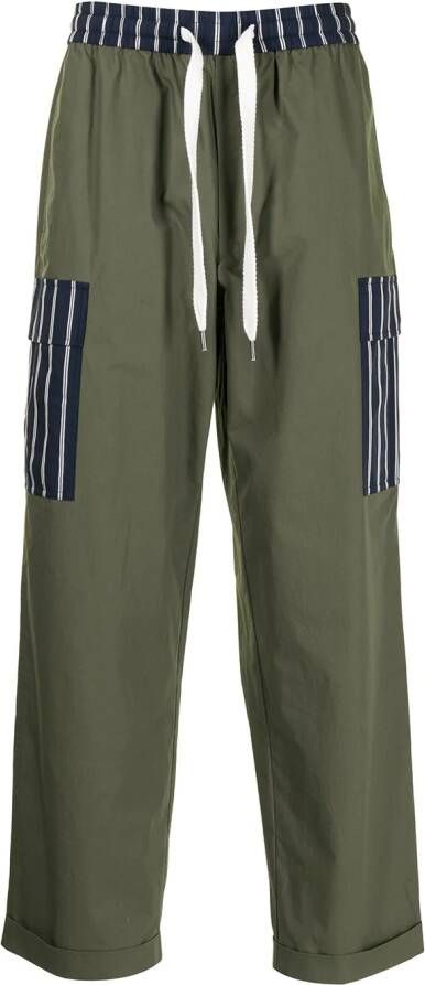 Ports V Broek met trekkoord Groen