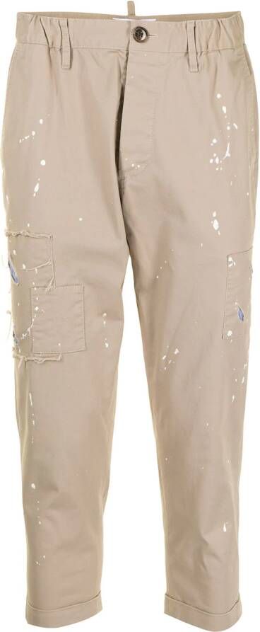 Ports V Cropped broek Bruin