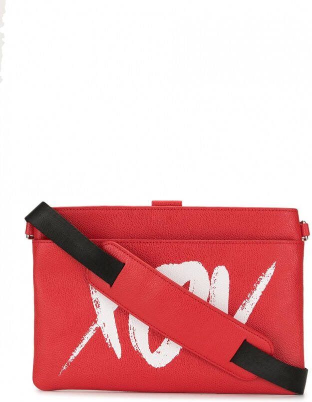 Ports V Crossbodytas met print Rood
