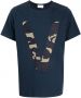 Ports V T-shirt met logoprint Blauw - Thumbnail 1