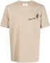 Ports V T-shirt met logoprint Bruin - Thumbnail 1