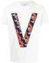 Ports V T-shirt met monogram print Wit - Thumbnail 1