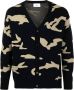 Ports V Wollen vest Blauw - Thumbnail 1